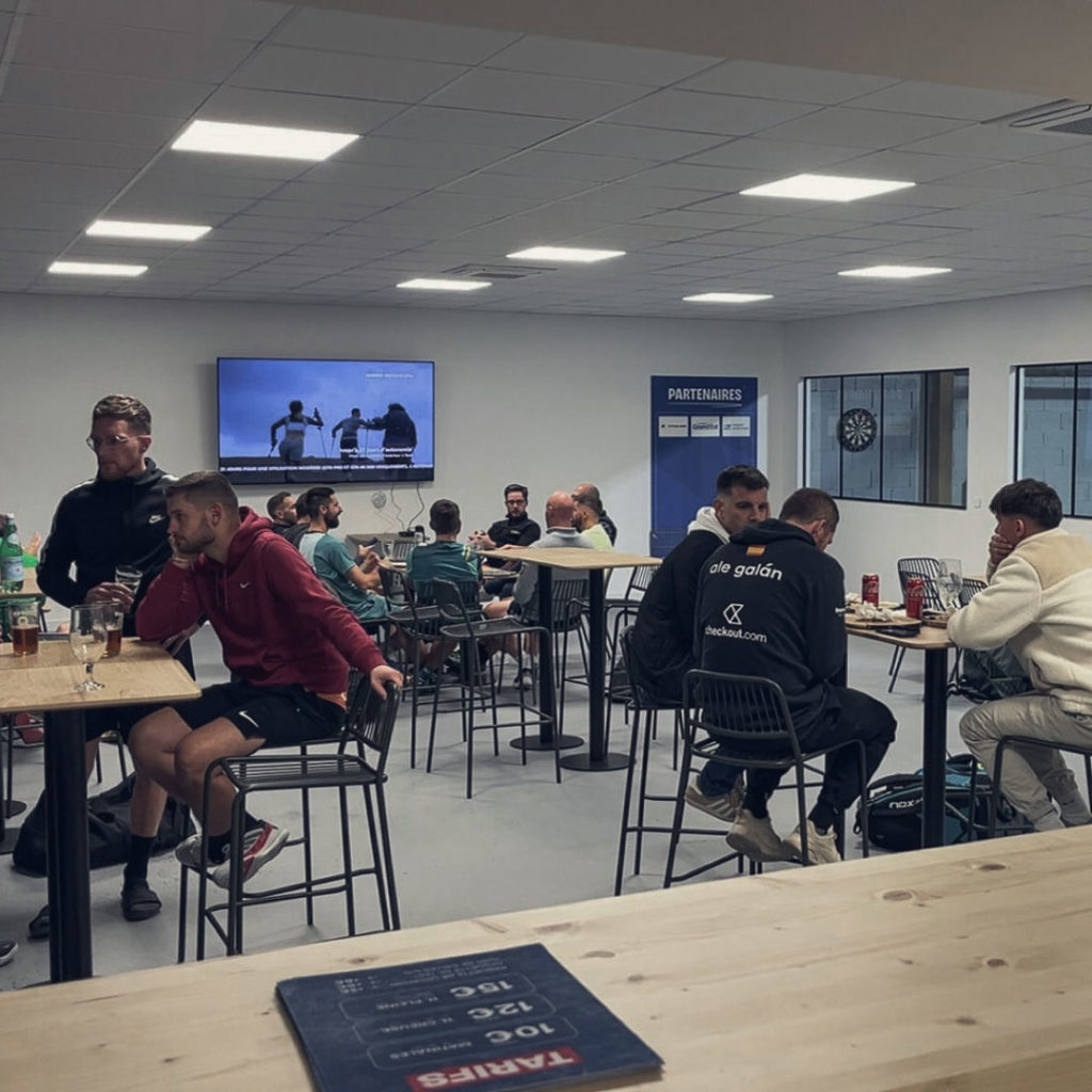 un clubhouse au cœur du jeu