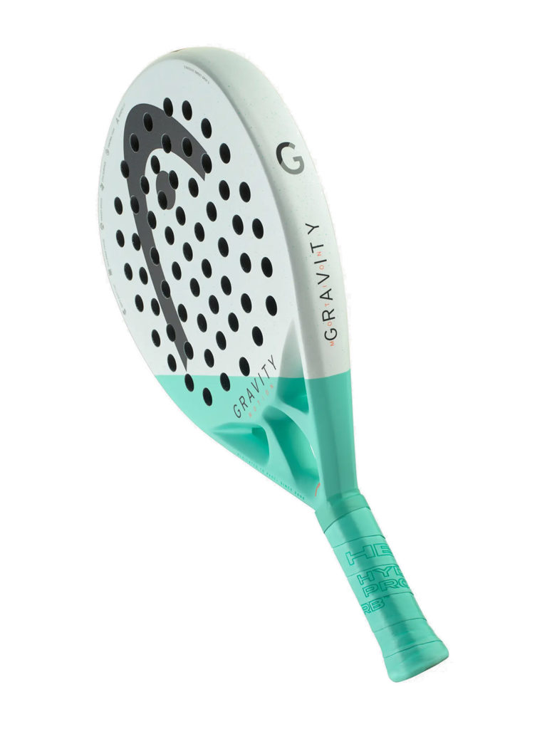 raquette head gravity motion